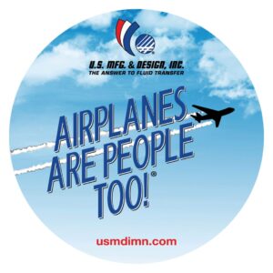 Sticker – AIRPLANES ARE PEOPLE TOO!