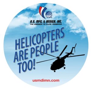 Sticker – HELICOPTERS ARE PEOPLE TOO!