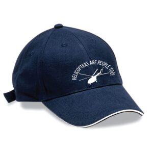 Navy Cap – HELICOPTERS ARE PEOPLE TOO!