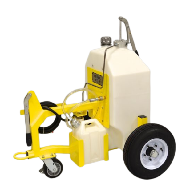 20-Gallon, Oil Servicing Dispenser, Low Pressure, Basic Towable Cart