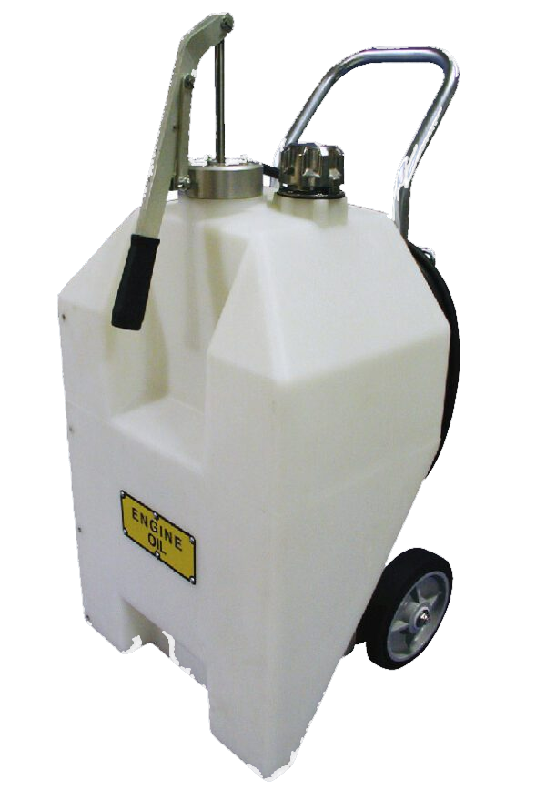 20-Gallon, Oil Servicing Dispenser, Low Pressure, Cart